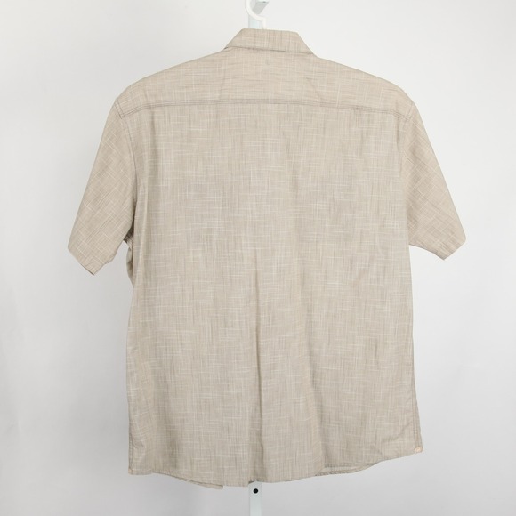 Kuhl Karib Shirt Mens 2XL Beige Short Sleeve Button Front Hiking 7259 - Picture 3 of 12